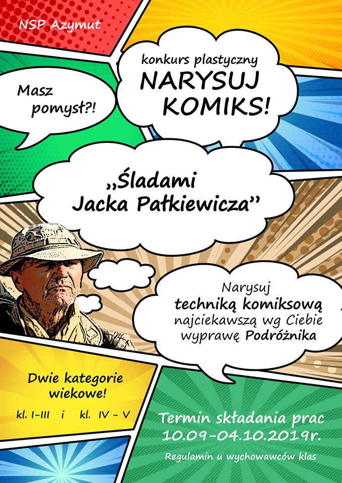Konkurs plastyczny o naszym patronie