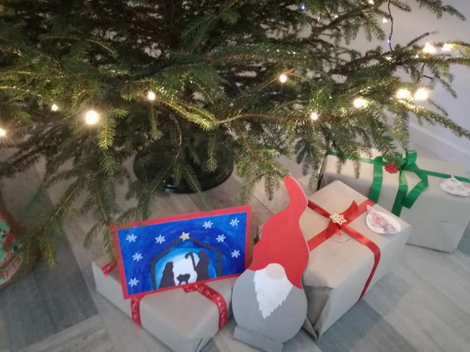 Świątecznie z naszym patronem :)