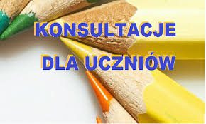 Konsultacje dla uczniów na terenie szkoły
