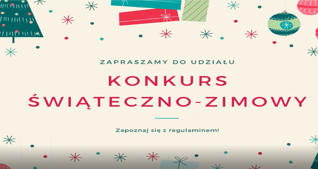 Konkurs ŚWIĄTECZNO-ZIMOWY