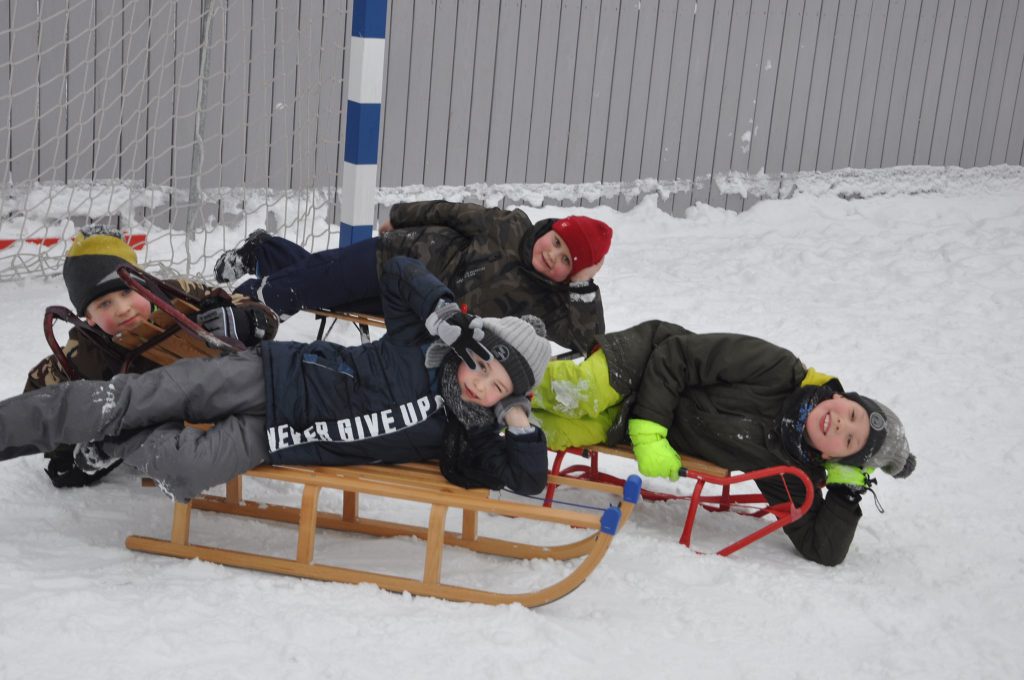 Pierwsze dni w szkole po feriach ….❄❄❄👌 kl. 1