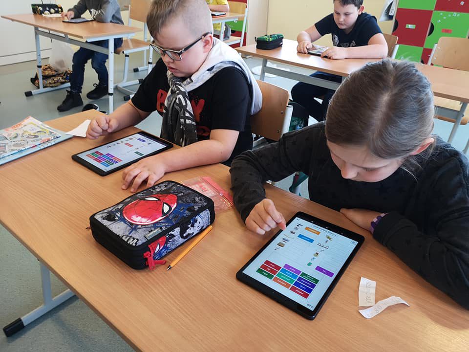 Zajęcia interaktywne z tabletami