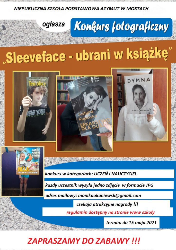 “Ubierz się w książkę” – konkurs fotograficzny