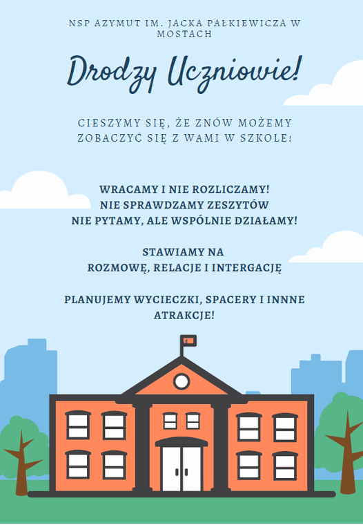 Wracamy do szkoły:)