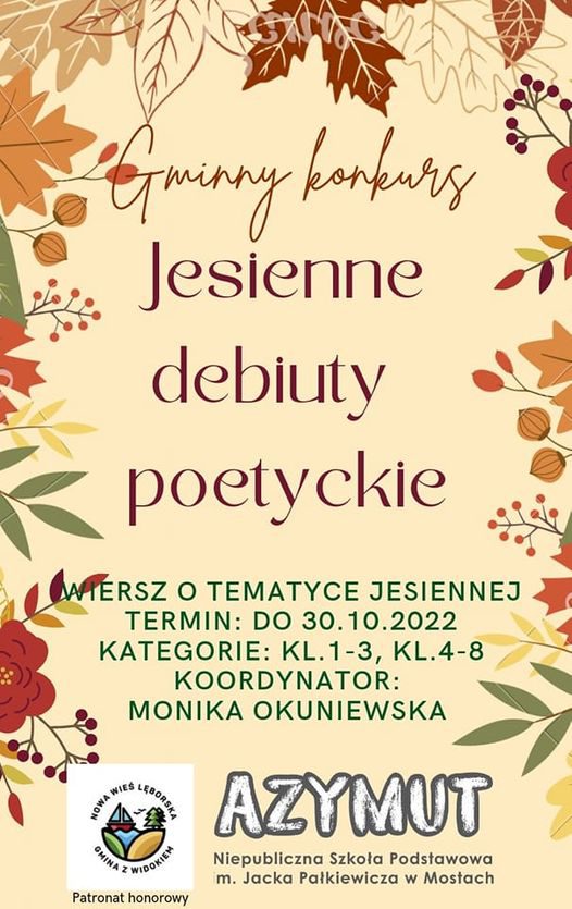 Konkurs “Jesienne debiuty”