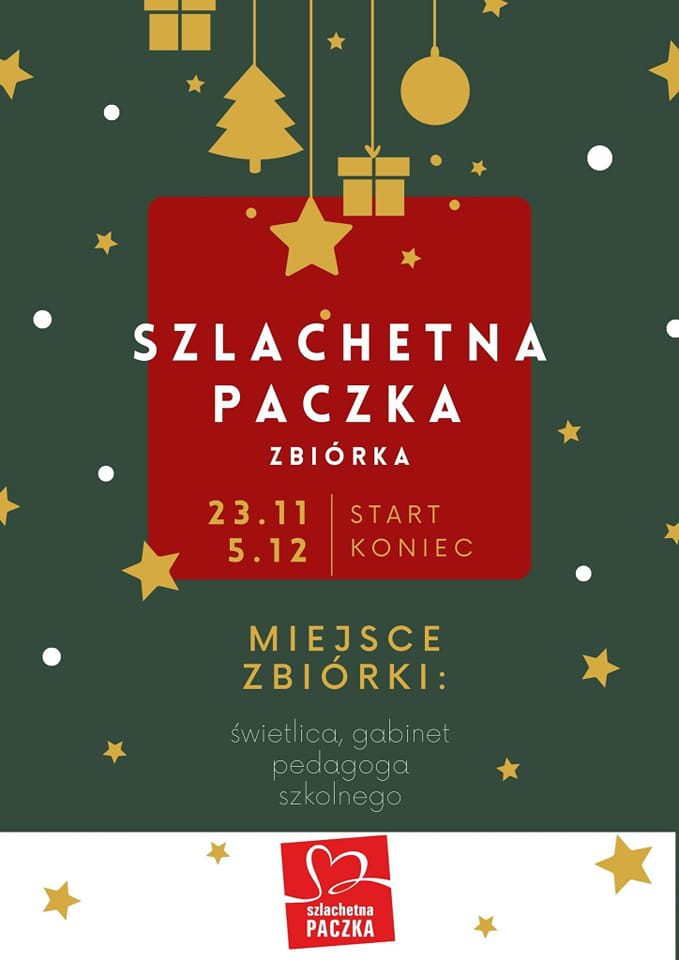Akcja charytatywna – “Szlachetna paczka”