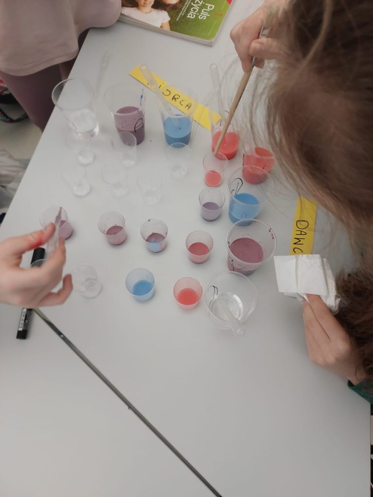Zajęcia biologii w kl. 7