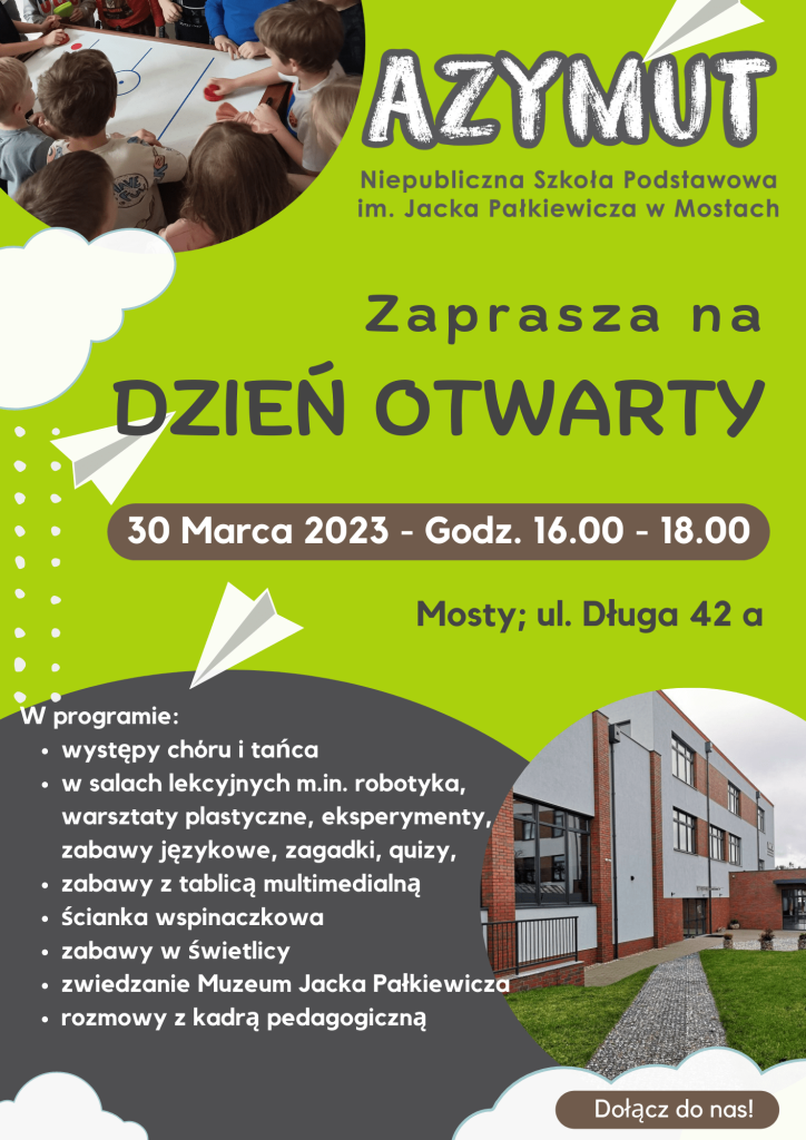 Dzień otwarty szkoły