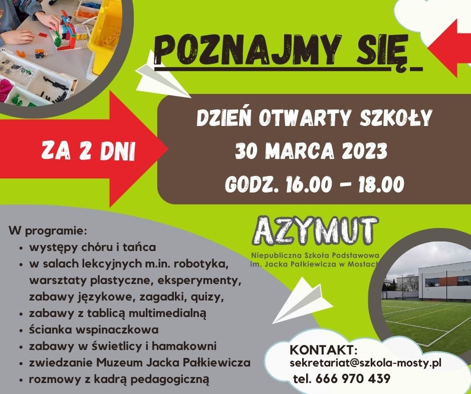 Dzień Otwarty za dwa dni