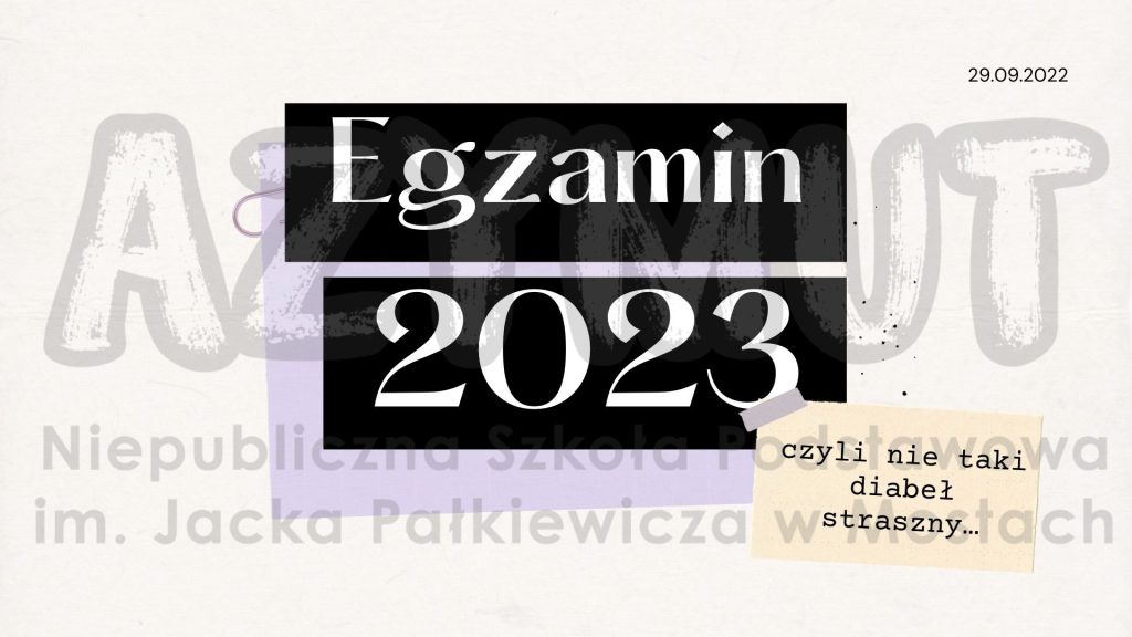 Egzamin ósmoklasisty