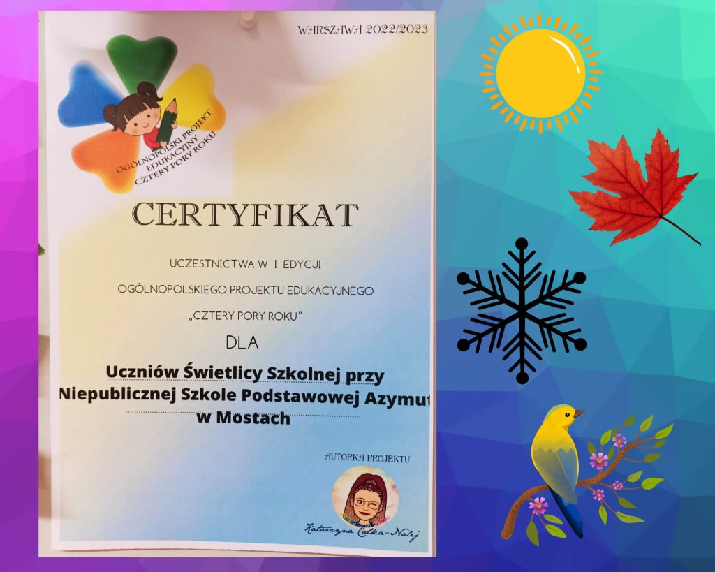 Projekt “Cztery pory roku”