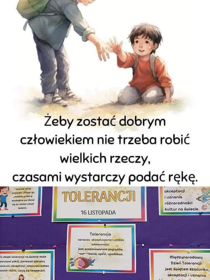 O tolerancji na zajęciach świetlicowych