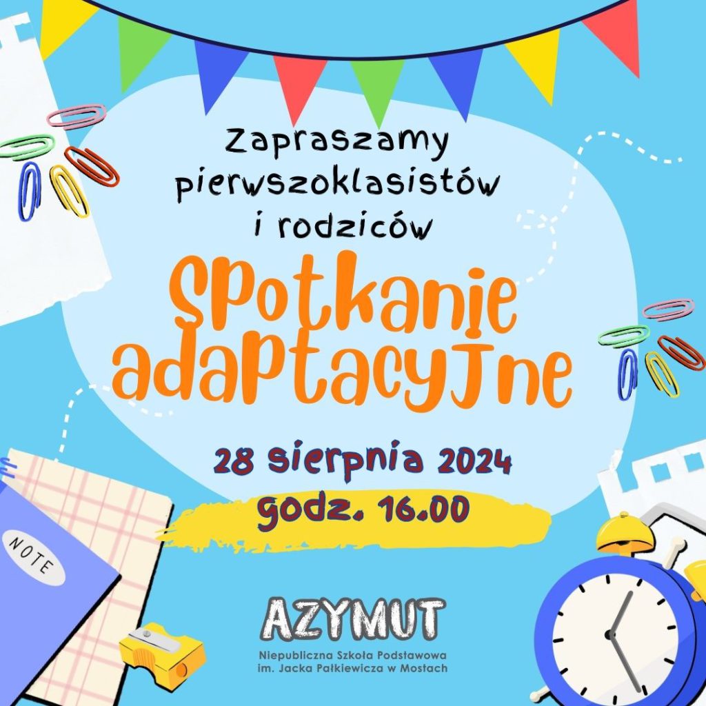 Spotkanie adaptacyjne dla przyszłych pierwszoklasistów