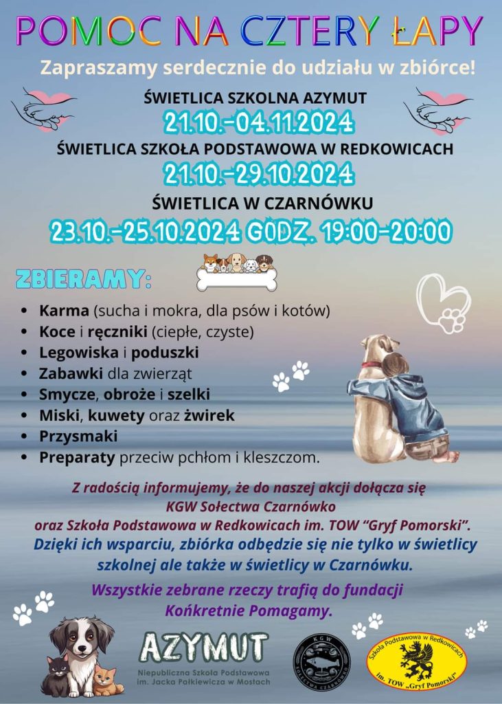 Akcja “Pomoc na cztery łapy”