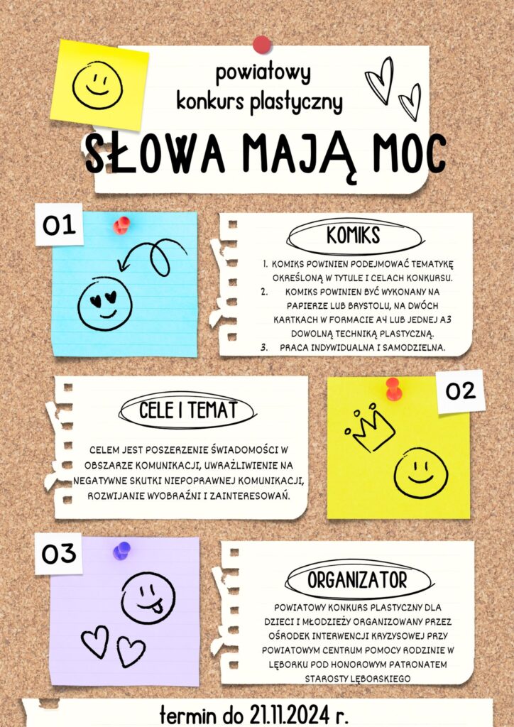 “Słowa mają MOC” – konkurs